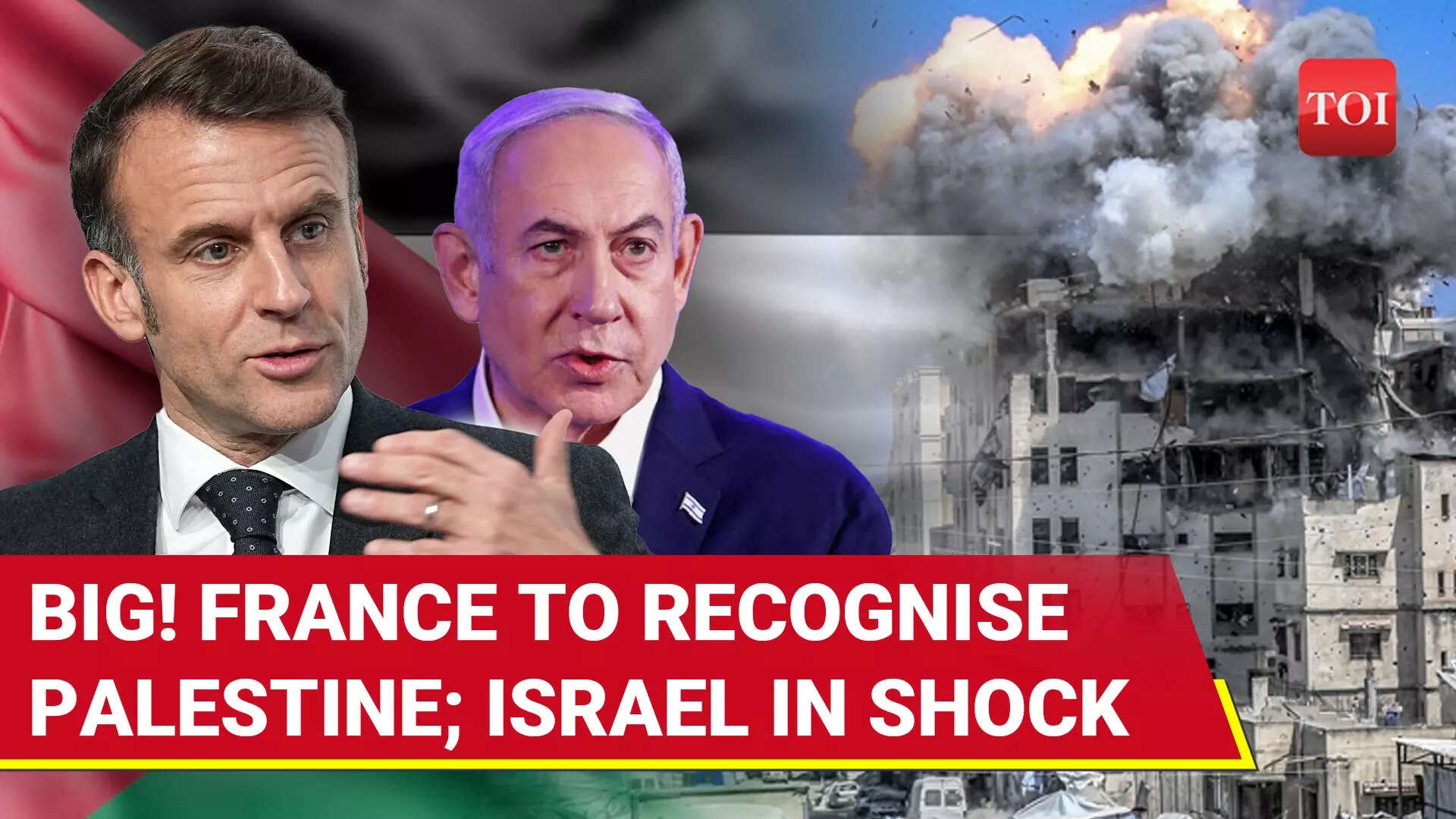 Macron Announces France Will Recognise Palestinian Statehood; Israel In Total Shock