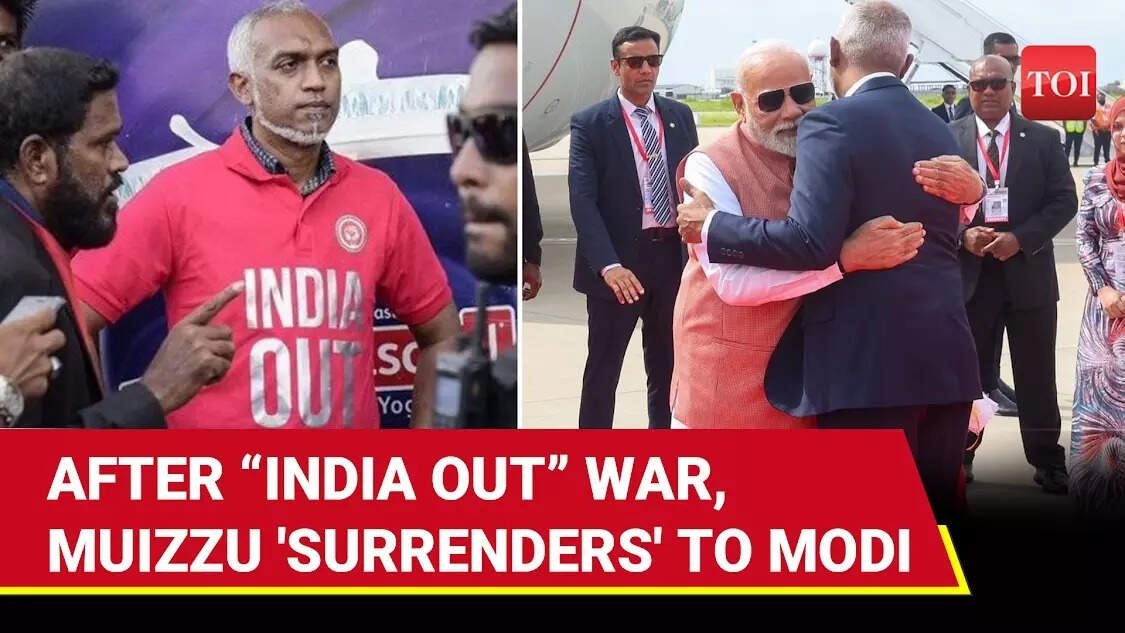After ‘India Out' Flops, Maldives' Muizzu Snubs China; Rolls Out Red Carpet For Modi