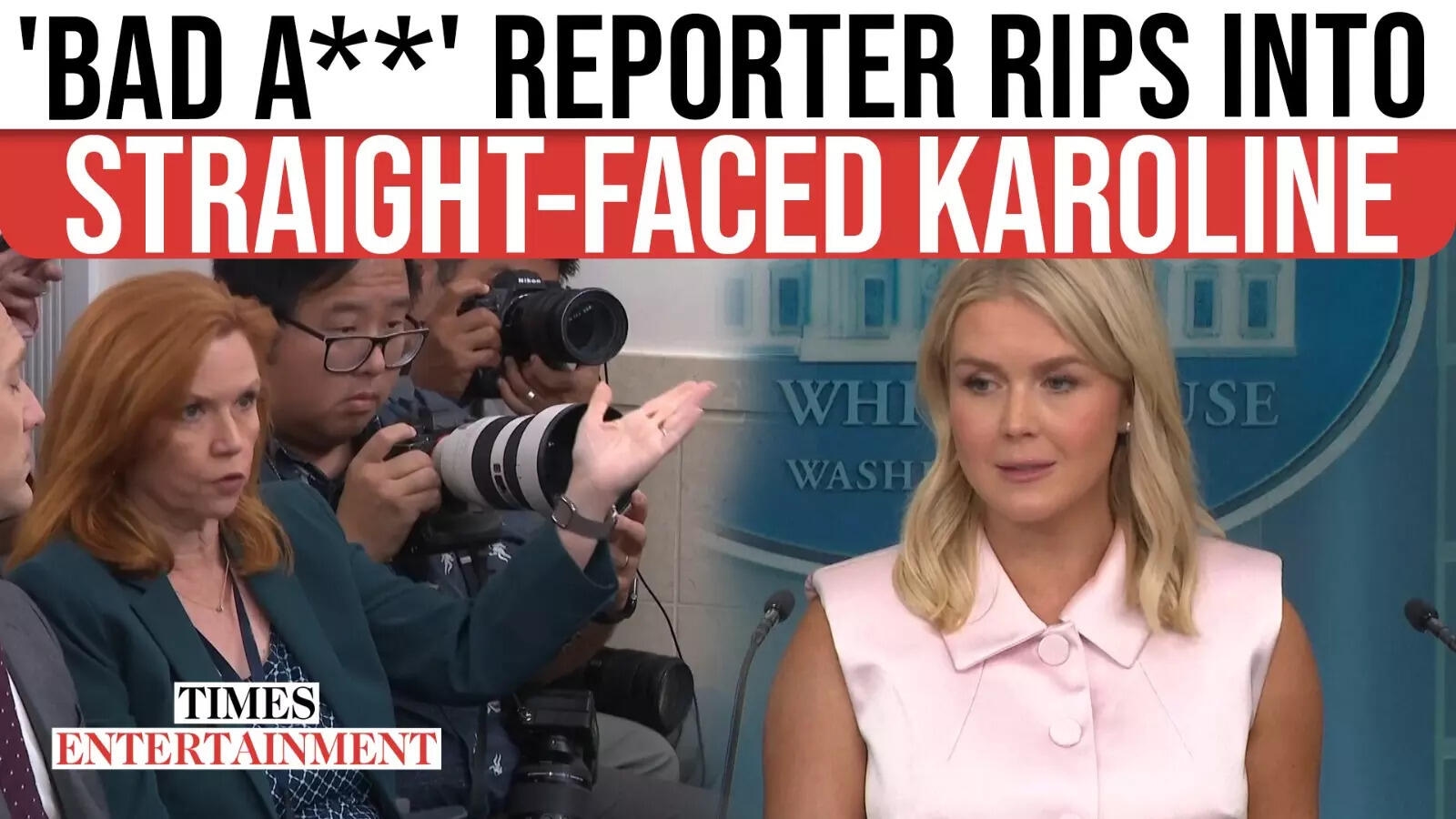 Internet Is Losing It Over This Reporter After She Cross-Questioned Karoline Leavitt