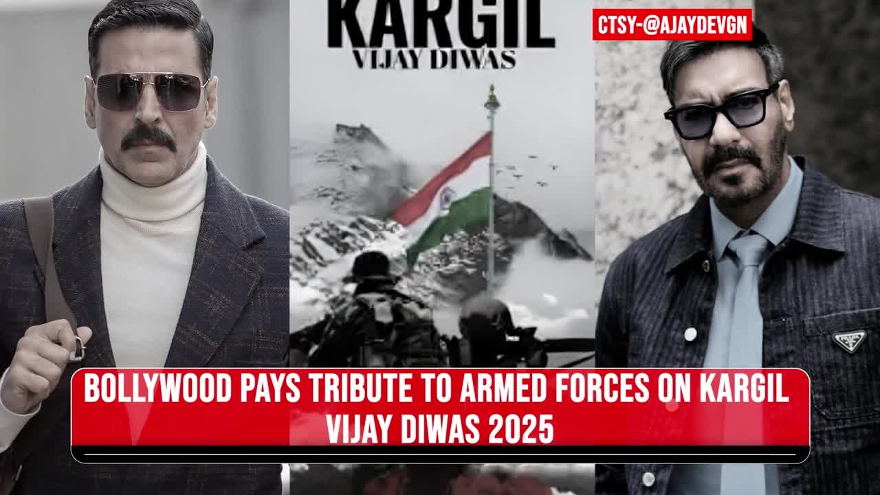 Bollywood Salutes Real Heroes: Tributes Pour In on Kargil Vijay Diwas 2025