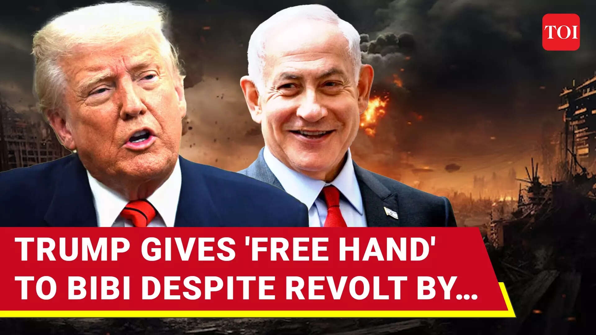 Trump UNAFFECTED With Gaza 'Famine'; Tells Netanyahu To 'Decide' After Hamas Talks Derailed