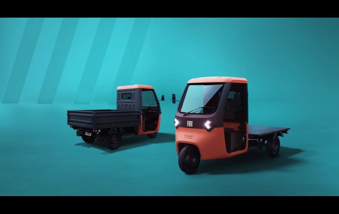 FIAT launches TRIS, its first three-wheeled EV made in Morocco for MEA markets