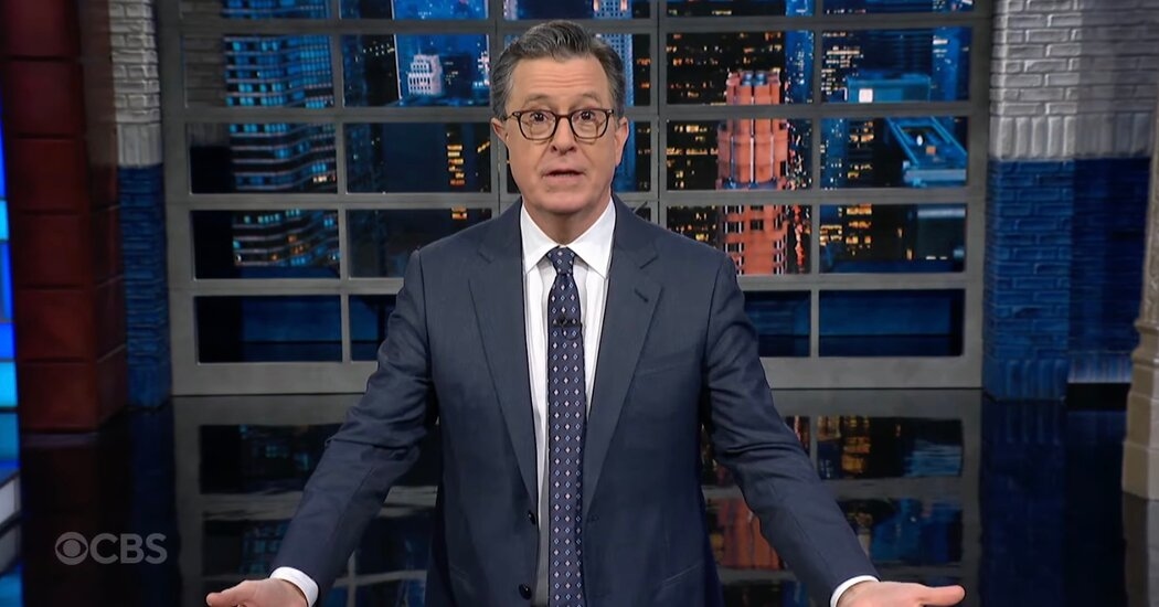 Stephen Colbert Would Like to Know Who's in Charge Here