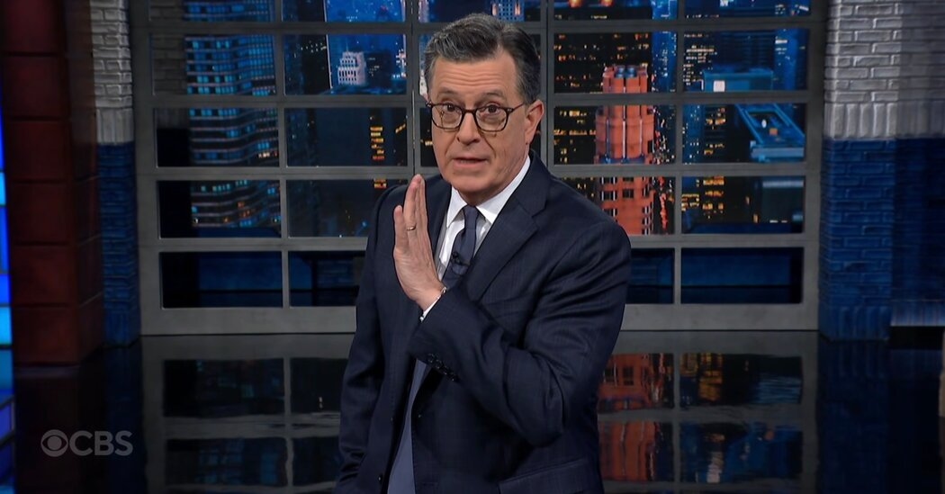 Stephen Colbert Translates Trump's Italian Tariff Talk