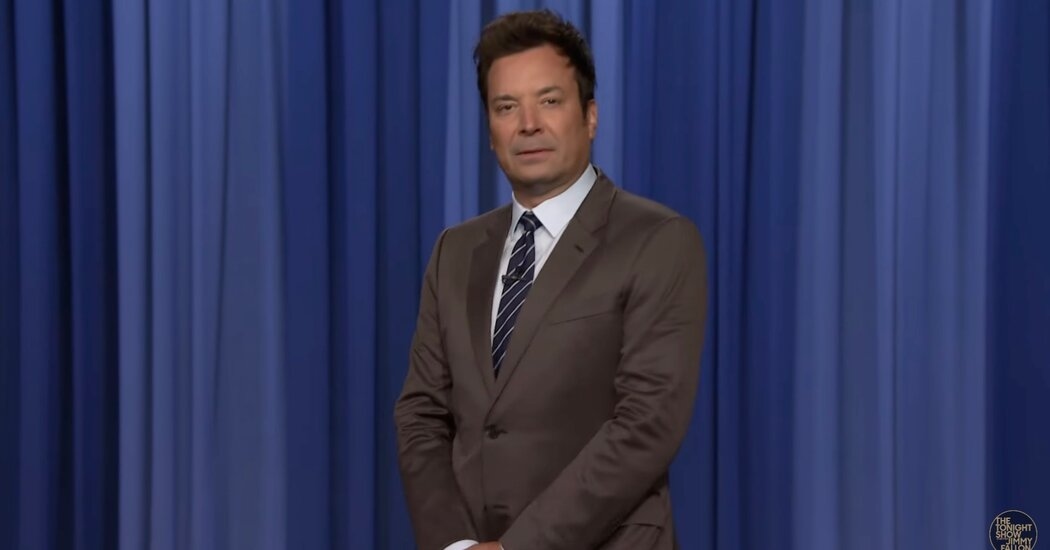 Jimmy Fallon Fans the Flames of Burning MAGA Hats