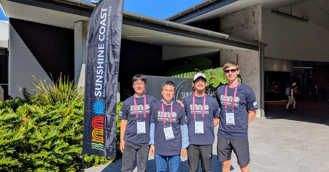 Google A.I. System Wins Gold Medal in International Math Olympiad
