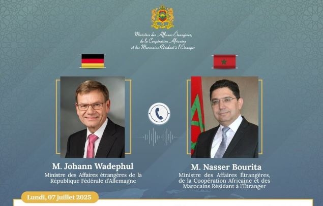 تفاصيل المكالمة الهاتفية بين بوريطة وفادفول