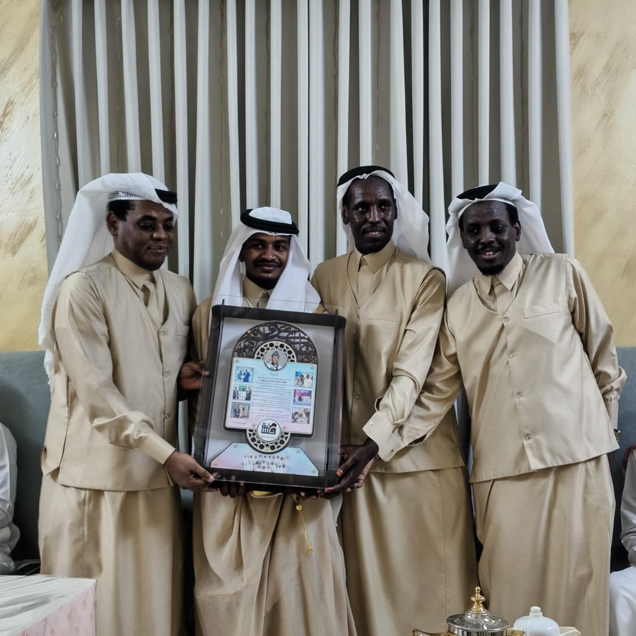 تكريم المهندس صلاح سقطي تقديراً لإنجازاته العلمية والكشفية بحضور نخبة من الشخصيات