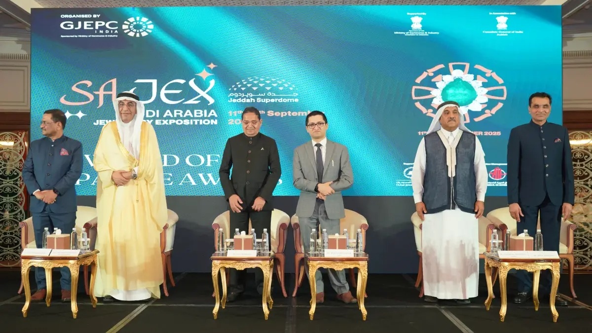 جدة تستضيف معرض المجوهرات الهندي السعودي العالمي SAJEX 2025