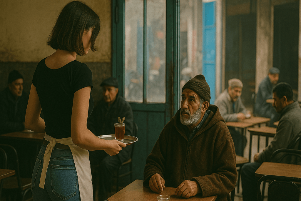 'المهنة:نادلة!!'.. نساء وفتيات يكتبن فصول تحول مجتمعي متواصل من داخل المقاهي الشعبية