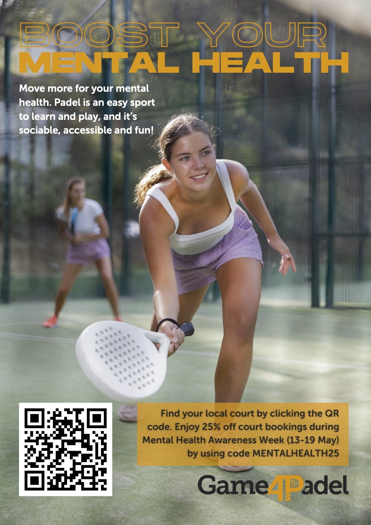 Padel marathon to aid Right to Play charity