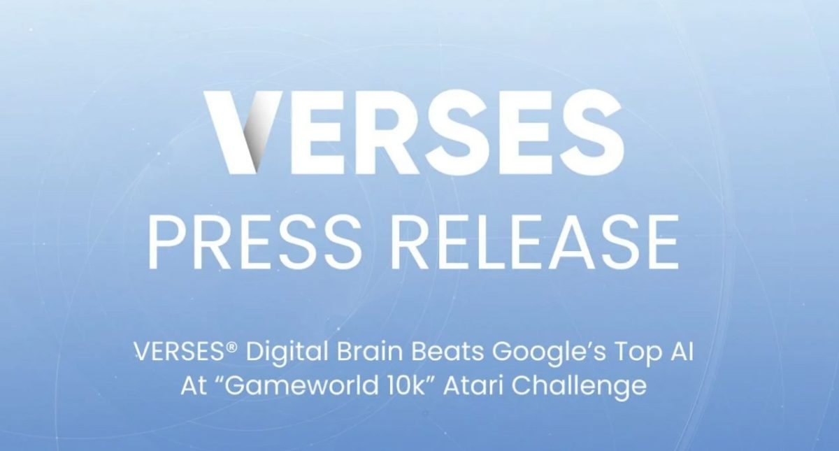 Verses' digital brain beats Google's top AI at 'Gameworld 10k' Atari challenge