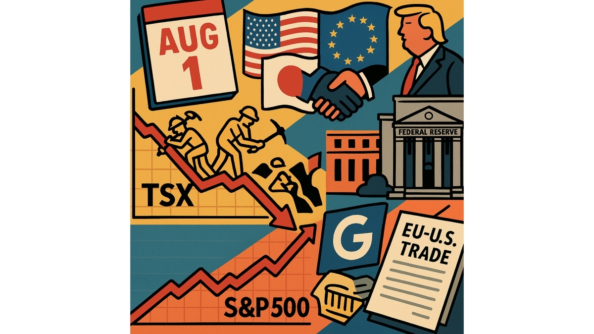 @ the Bell: Gold stocks drag TSX while US markets lift on Alphabet results