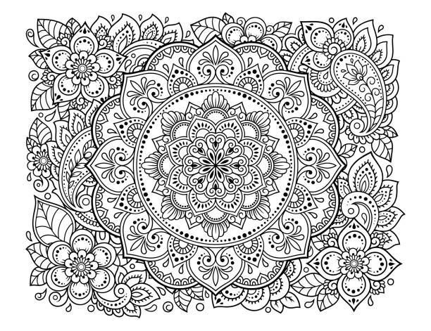 The Art and Healing Power of Mandala Colouring Pages