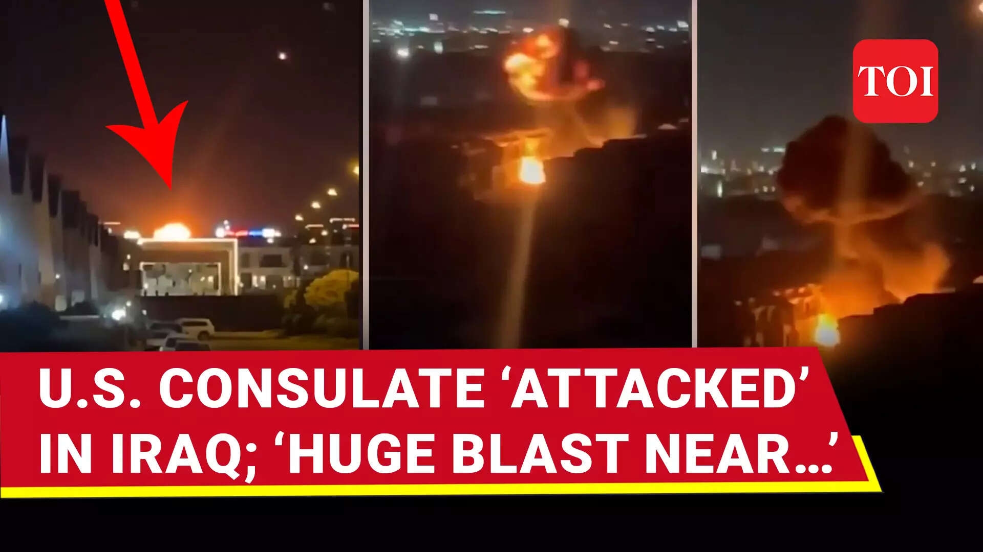 U.S. Consulate In Iraq Targeted; HUGE Explosion Caught On Camera Near Mission In Erbil
