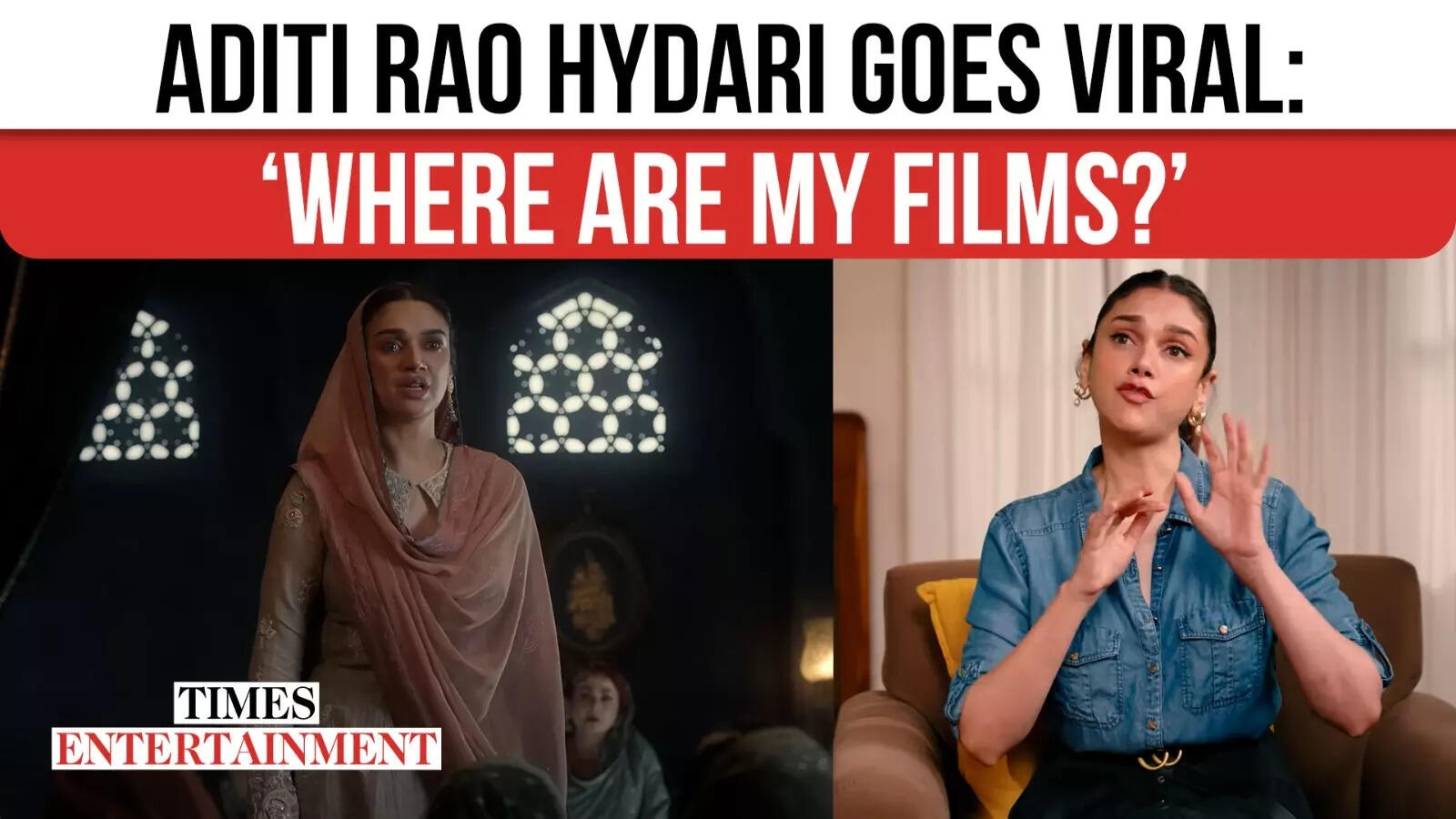 ADITI RAO HYDARI'S SHOCKING CONFESSION: No Films After Heeramandi?