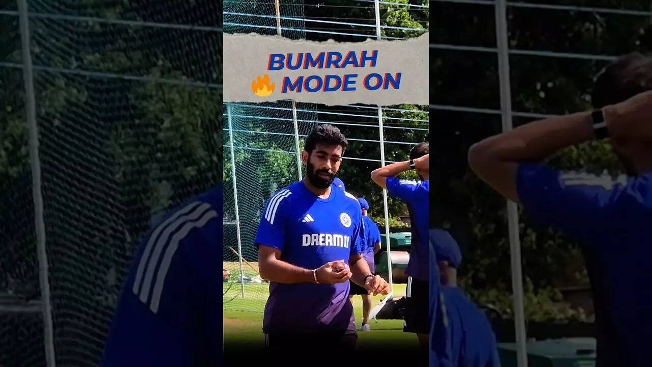 Jasprit Bumrah Unleashes Heat in the Nets
