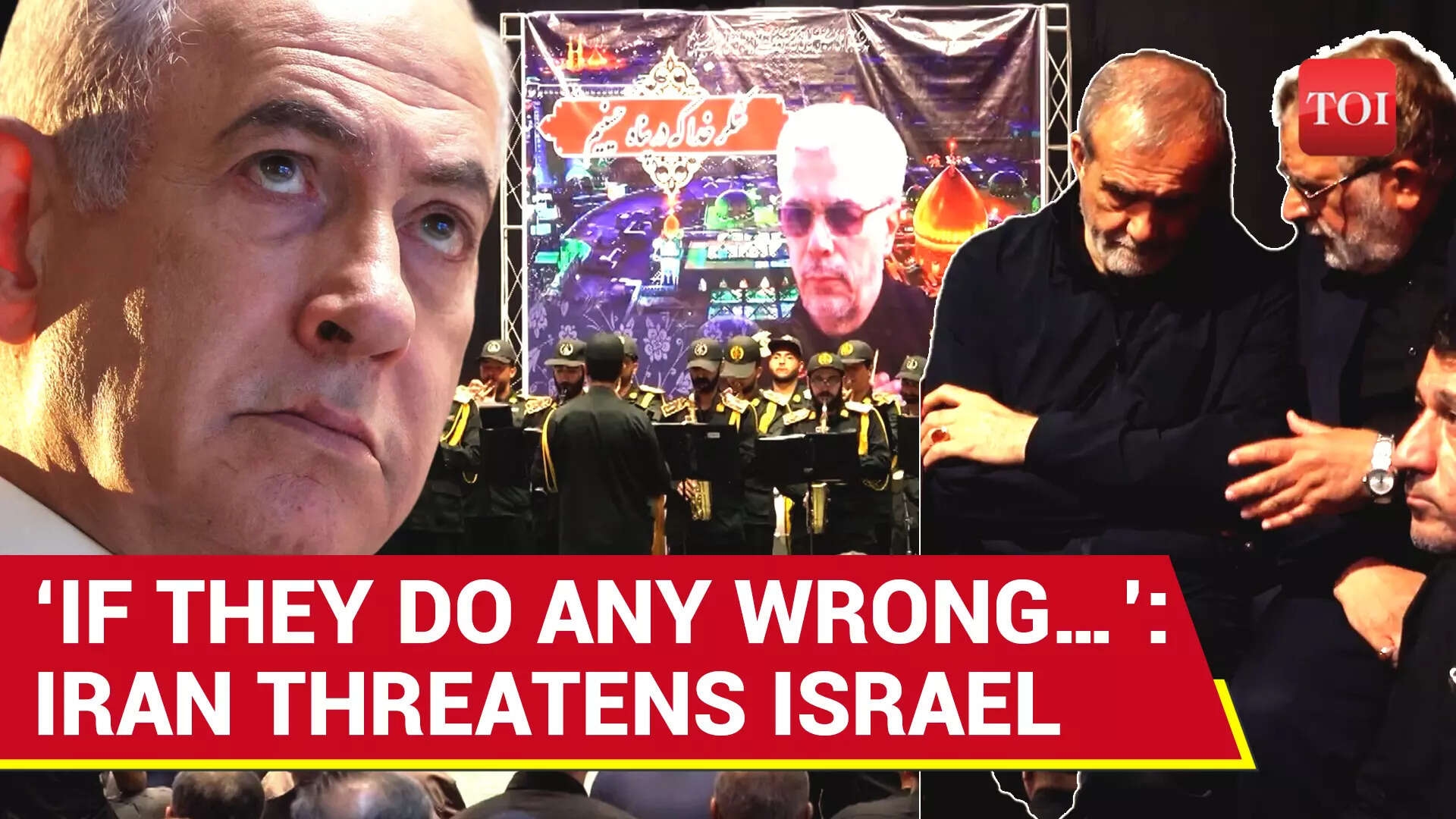 Iran's Chilling Warning To Israel At IRGC Commander Bagheri's Funeral