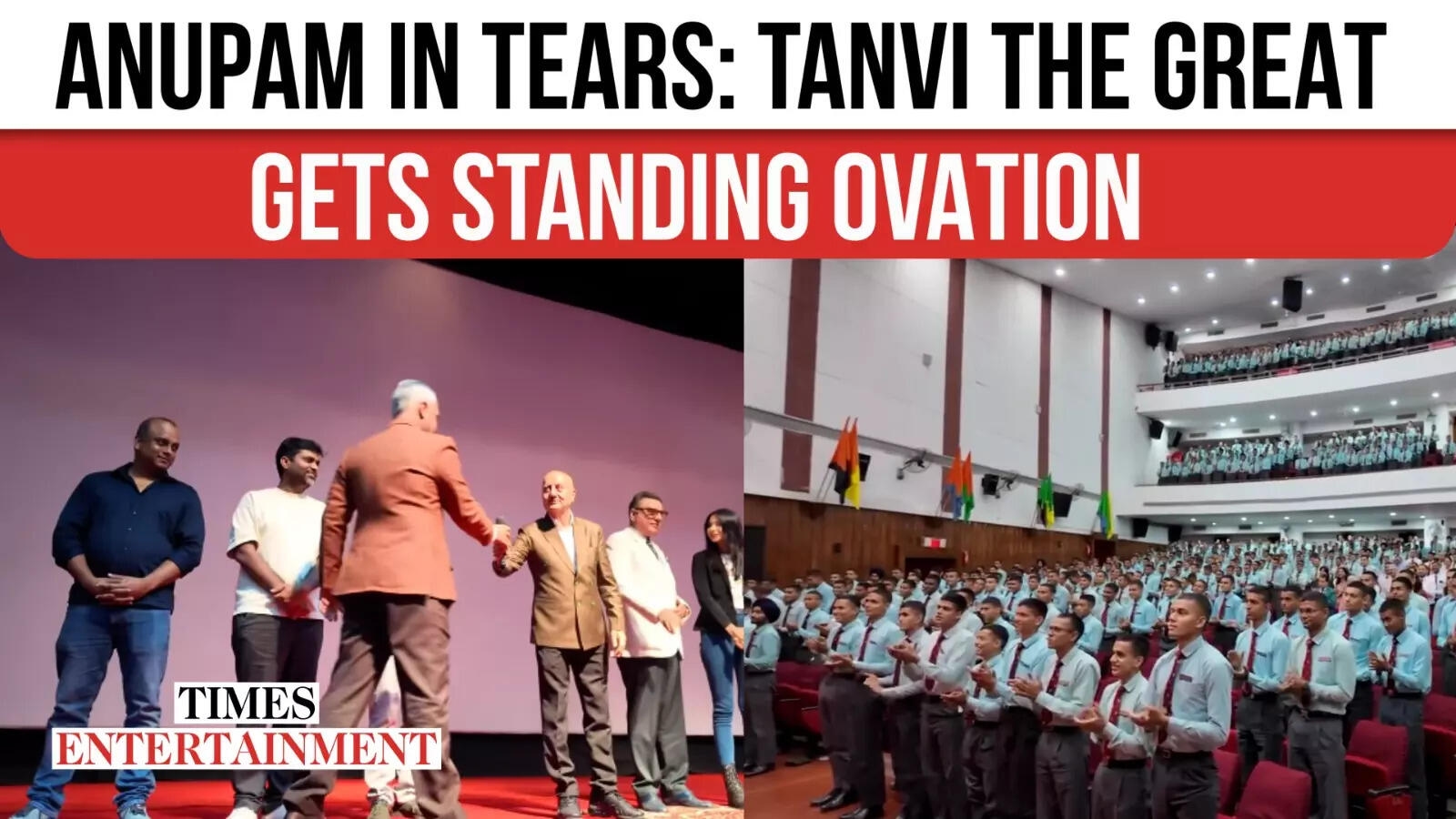 Anupam Kher's 'Tanvi The Great' Gets Standing Ovation from 2500 NDA Cadets