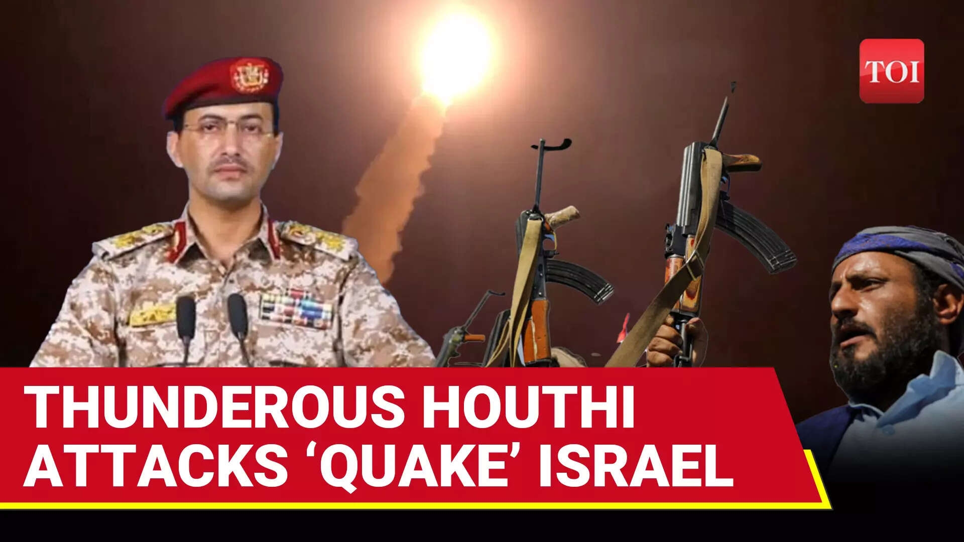 Houthis Launch Missiles After Israeli Airstrikes Rock Yemen; IDF Says Projectiles Intercepted