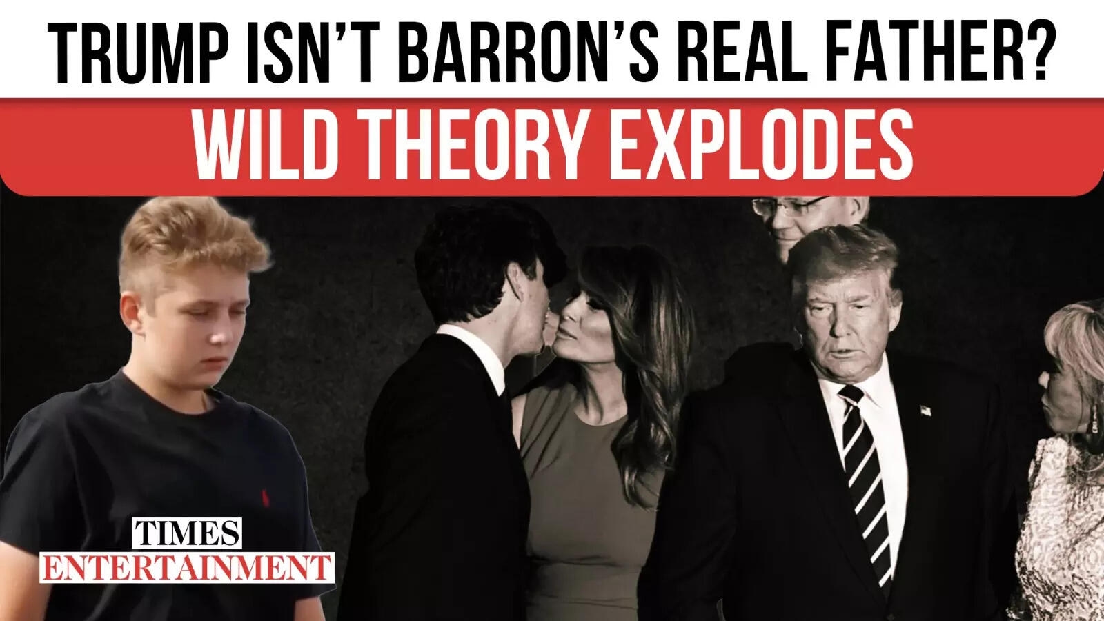 Melania & Trudeau Affair Claims Return; Internet Reignites Barron Theory