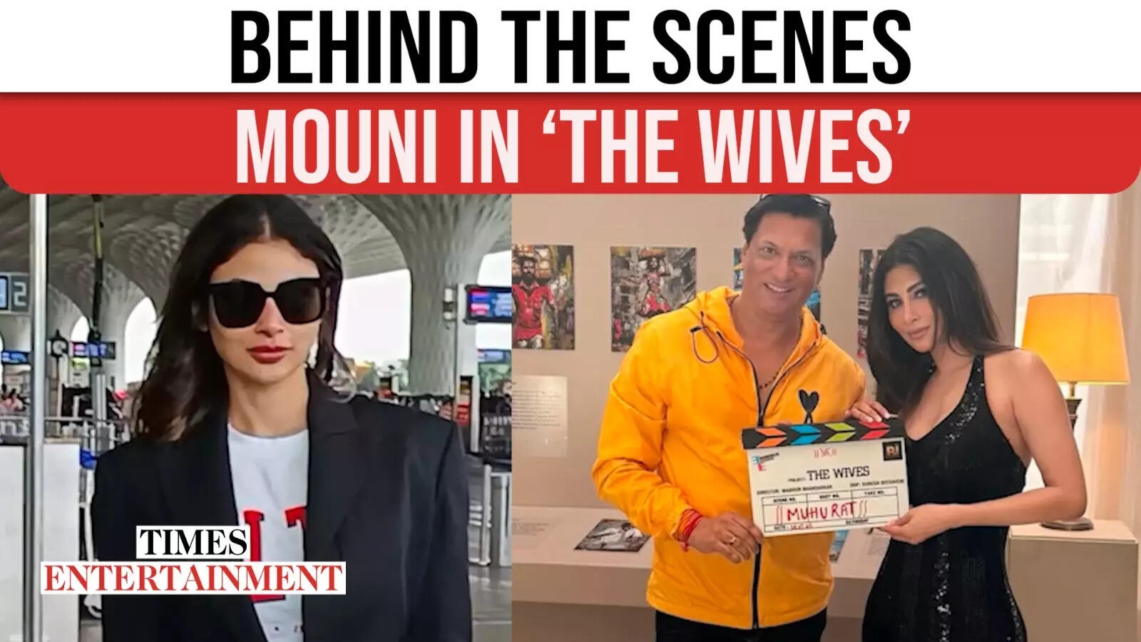 Mouni Roy Joins Madhur Bhandarkar's New Film ‘The Wives'; Shares BTS On Instagram