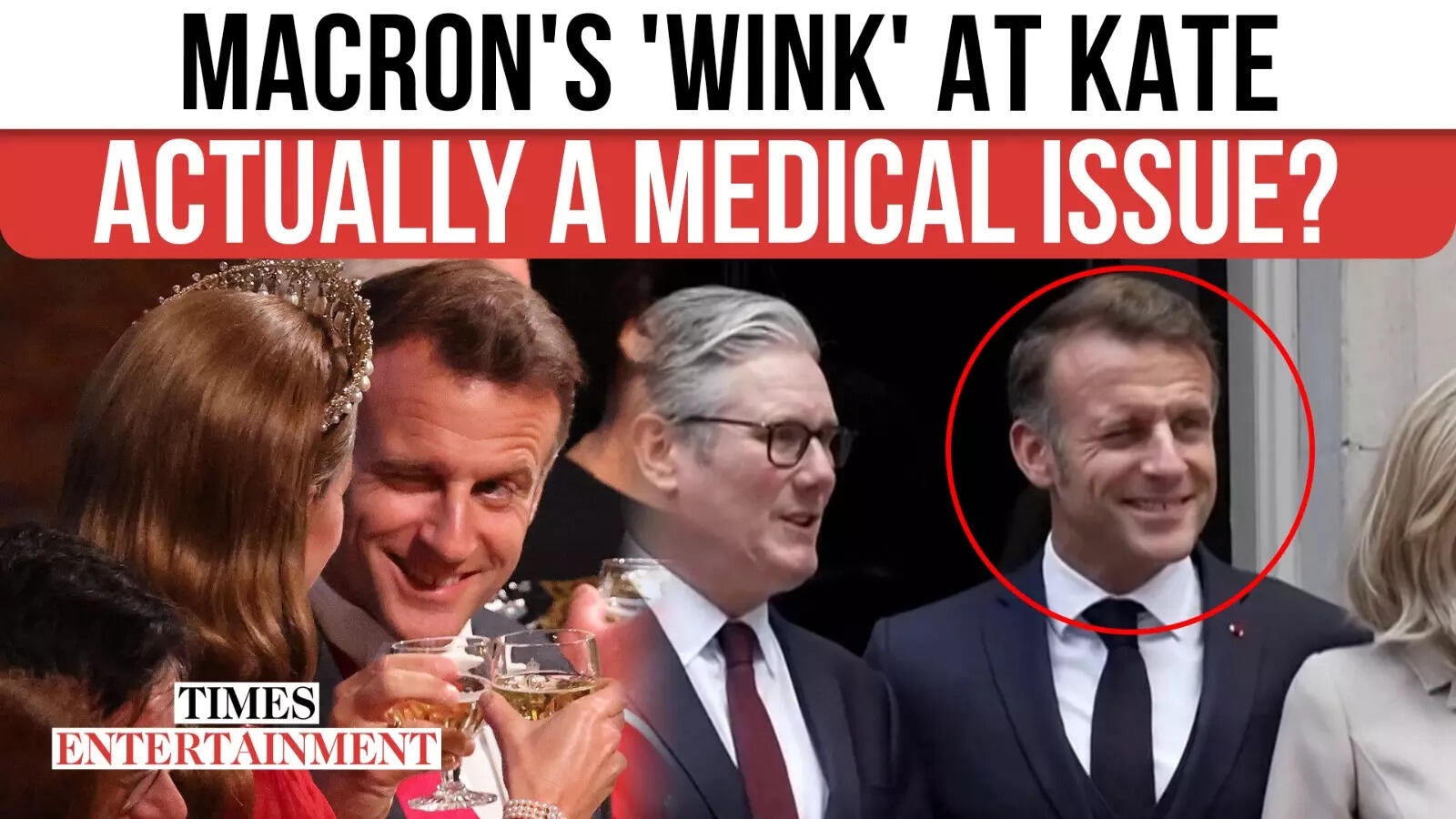 Camera Captures Macron 'Winking' Again & Again Amid Kate Drama- Is Something Wrong With His Right Eye?