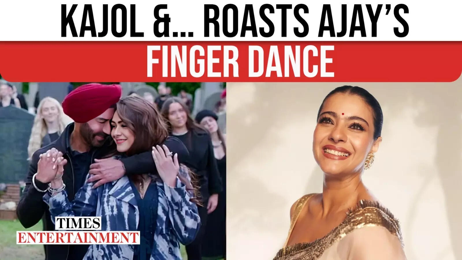 Ajay Devgn's Viral Finger Step Leaves Even Kajol in Splits: ‘Ajay is the best dancer in Bollywood'