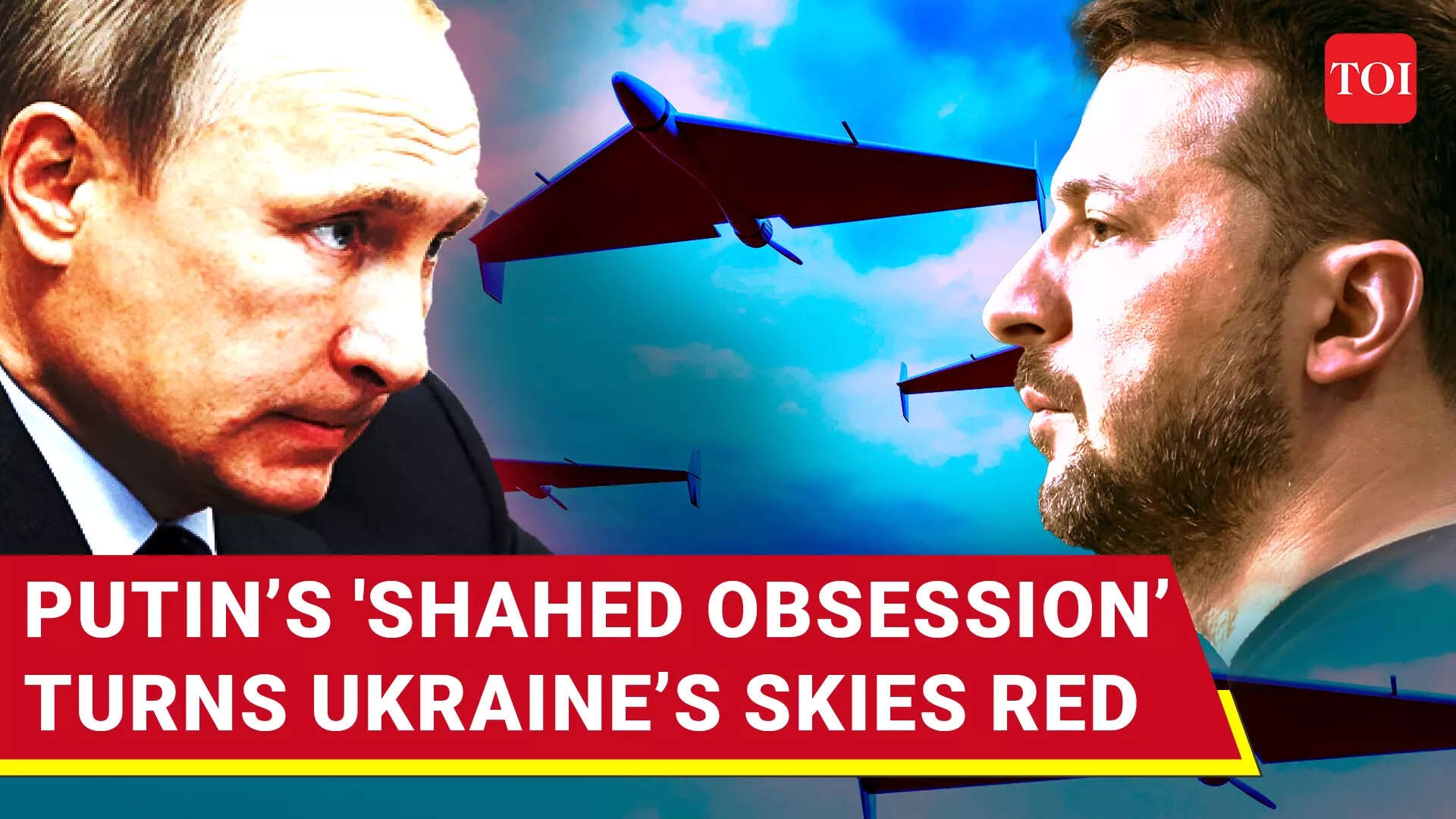 Putin Gives Iran's Shaheds Russian Makeover; Lethal Geran Drones Overwhelm Ukraine's Defences
