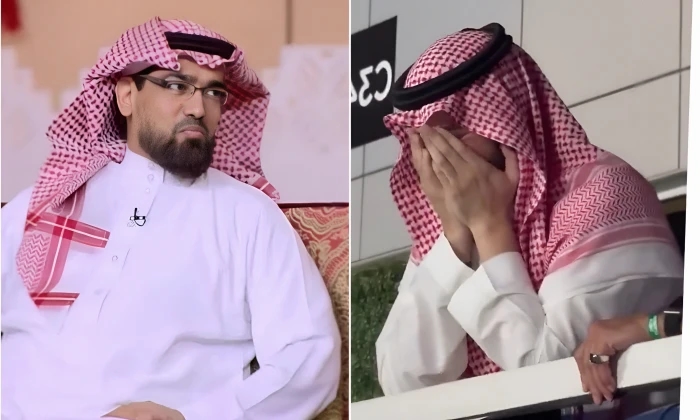 "من لا يتحمل الضغوط لا يستحق كرسي الرئاسة"..الدوسري يعلق على لقطة بكاء " فهد بن نافل"