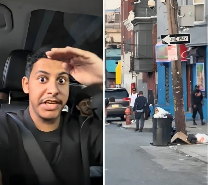 «أنا في حياتي ما شفت منظر زي كذا».. بالفيديو.. سعودي في أمريكا يوثق الحياة الصادمة في أحد شوارع نيويورك