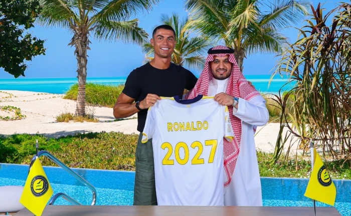 كم تبلغ نسبة أسهم كريستيانو رونالدو في النصر؟