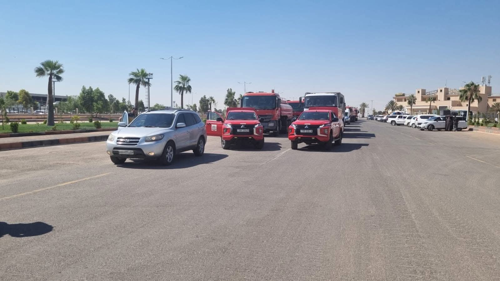 الأردن يواصل إغاثة سوريا في إخماد الحرائق