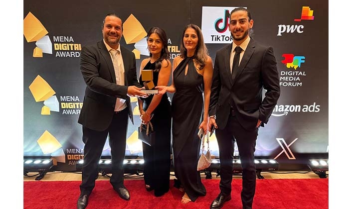 Digimotive and du Telecom's sustainability-driven campaign wins Bronze Award at MENA Digital Awards