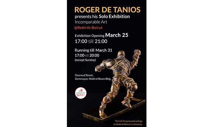 Roger de Tanios Lands in Beirut for the First Time as Part of His World Tour