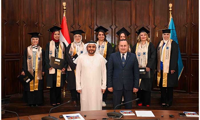 HBMSU and Alexandria University Celebrate Graduation of First Batch from Joint Master's Program in Innovation and Change Management