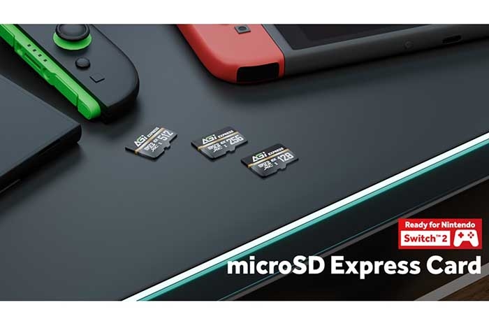 Born for Switch – AGI Technology Launches High-Speed microSD Express Card TF338