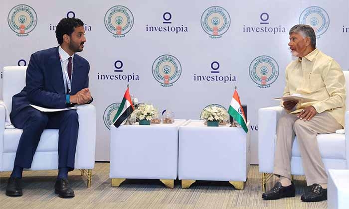H.E. Bin Touq holds meetings with Andhra Pradesh CM and Ministers of Commerce, IT, and Food Processing to strengthen collaboration in new economy, agriculture & food sectors