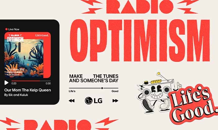 LG's 'Radio Optimism' Campaign IN THE UAE to SPREAD 'LIFE's GOOD' Through Music this summer