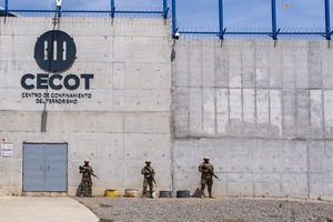 Migrants deported from US to Salvadoran prison remain under US control, Salvadoran officials tell UN