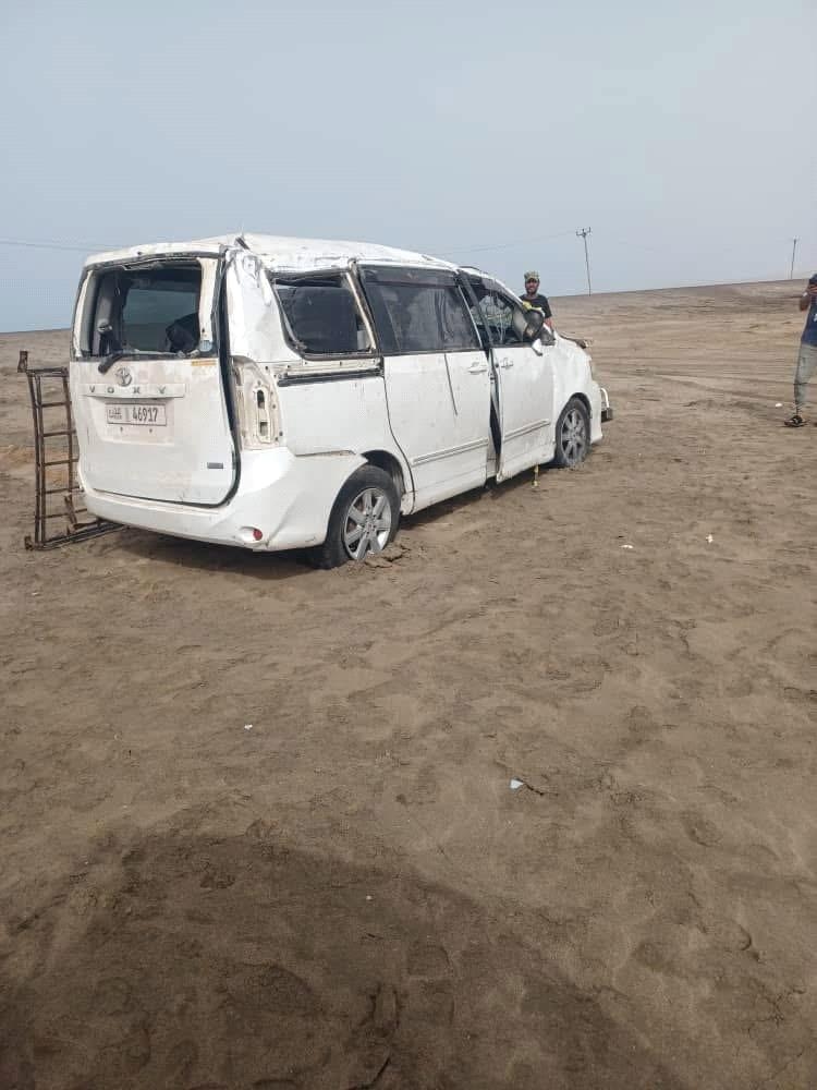 تفاصيل الحادث المؤلم الذي أودى بحياة امام وخطيب مسجد الرحمة بالبريقة الشيخ صالح اليافعي (صور)