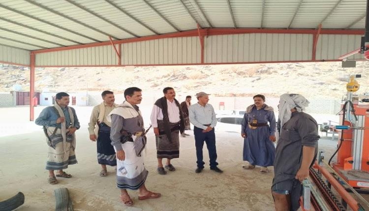 الاطلاع على محطات الغاز في بيحان بشبوة