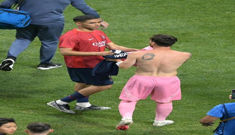 22 ضحية.. حكيمي يحتفل باليوبيل الفضي أمام أعين ميسي