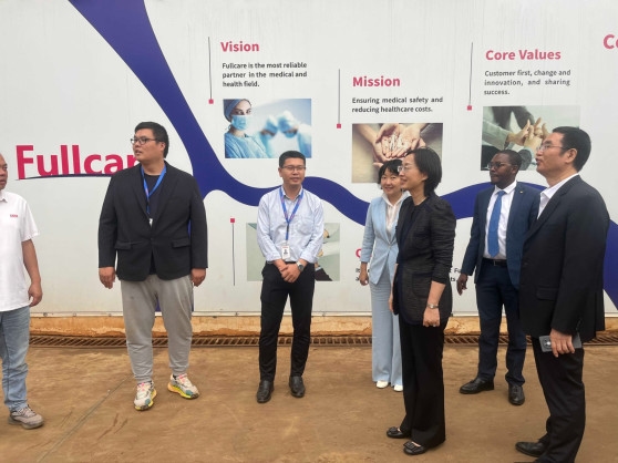 Kenya: Amb. Guo Haiyan Visits Local Industrial Park