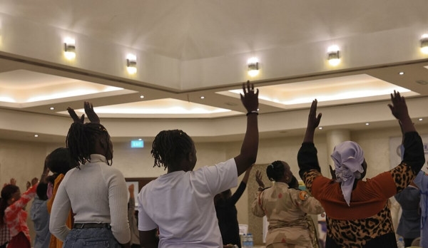 Sexual violence survivors and United Nations partners promote economic empowerment at workshop