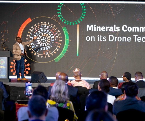 Ghana's Minerals Commission Showcases Drone Technology at Mining in Motion 2025