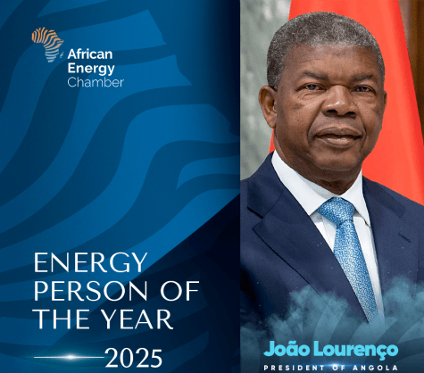 Angolan President João Lourenço Selected as ‘Energy Person of the Year'