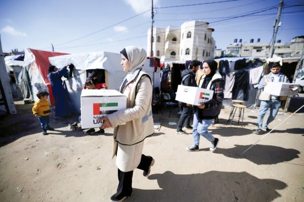 «الفارس الشهم 3» تطلق أكبر حملة لتوزيع الطرود الغذائية شمالي غزة