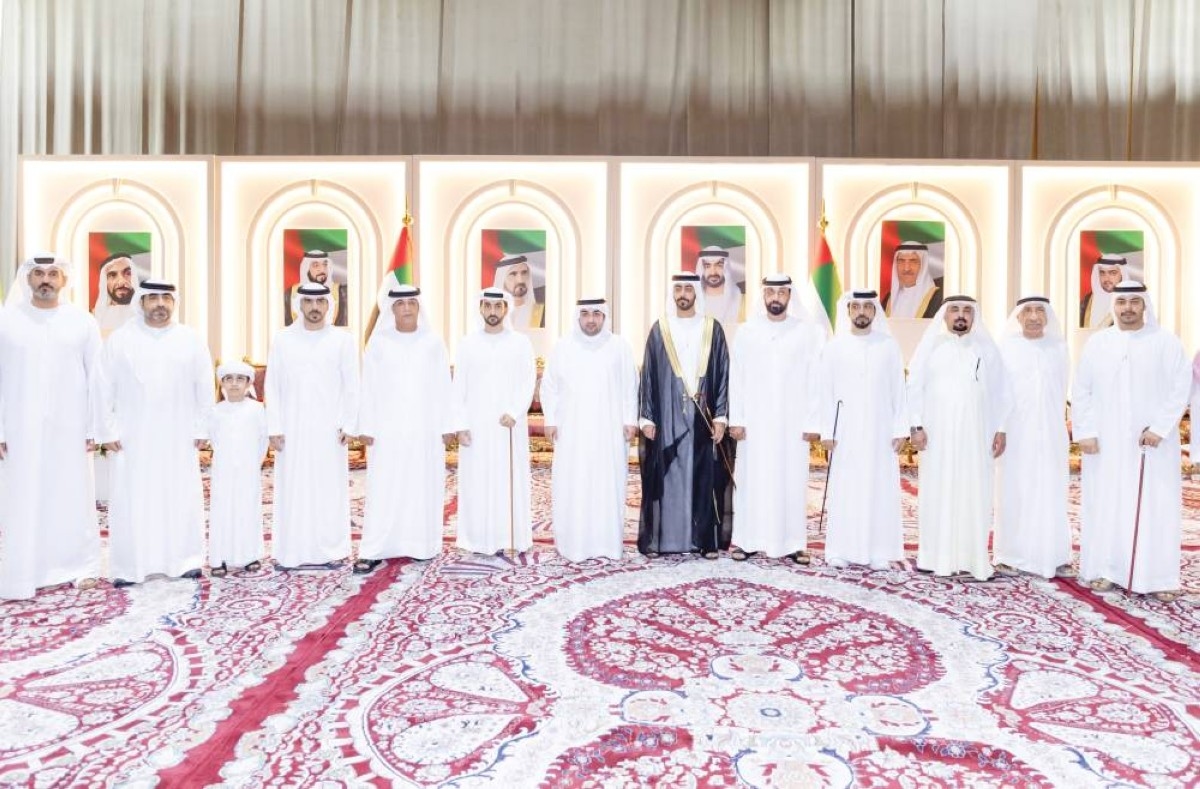 راشد الشرقي يحضر أفراح الظنحاني والرقباني بالفجيرة