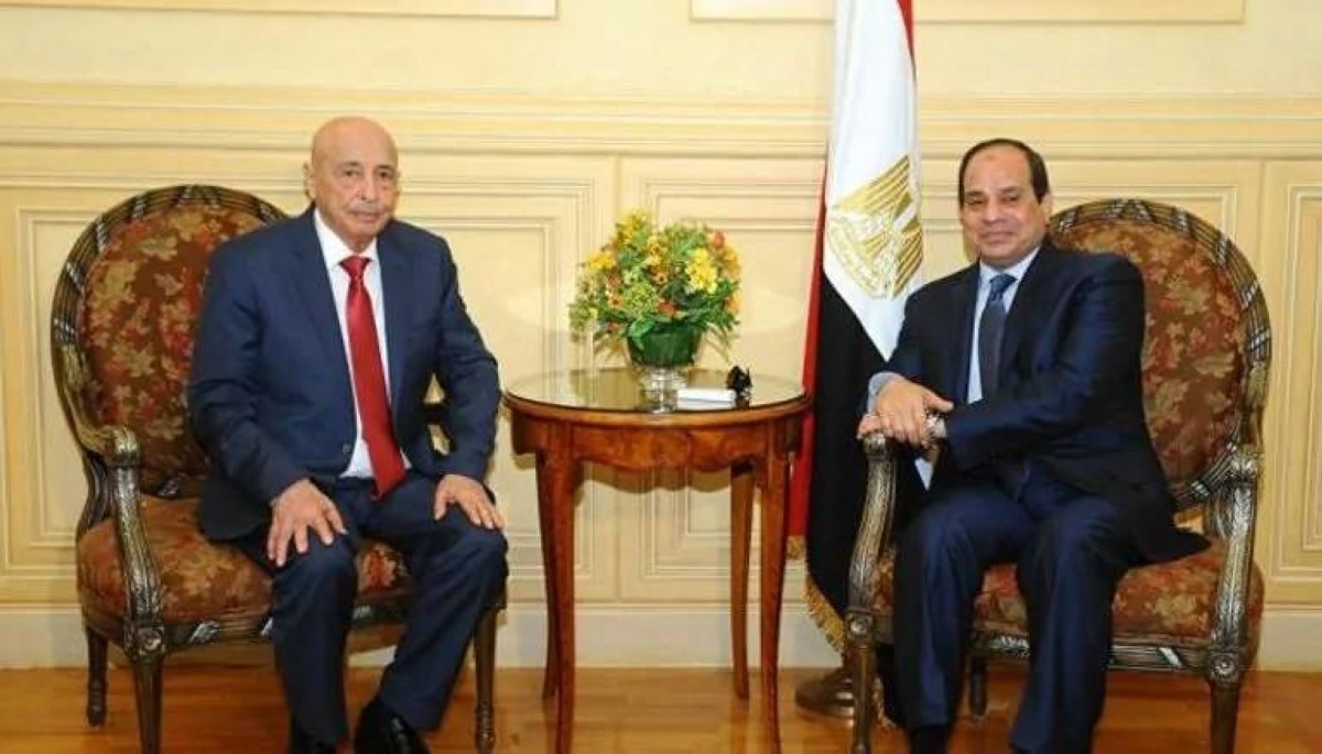 الرئيس المصري يدعو إلى خروج جميع القوات الأجنبية من ليبيا